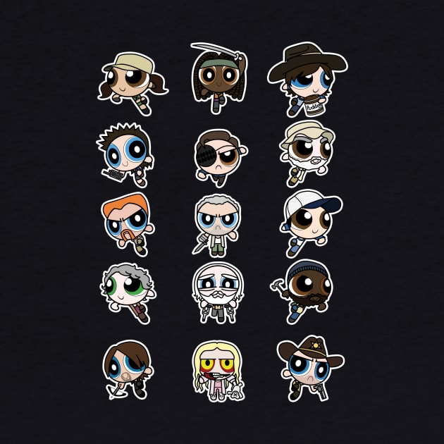 The Walking Dead Puffs parody by bovaart